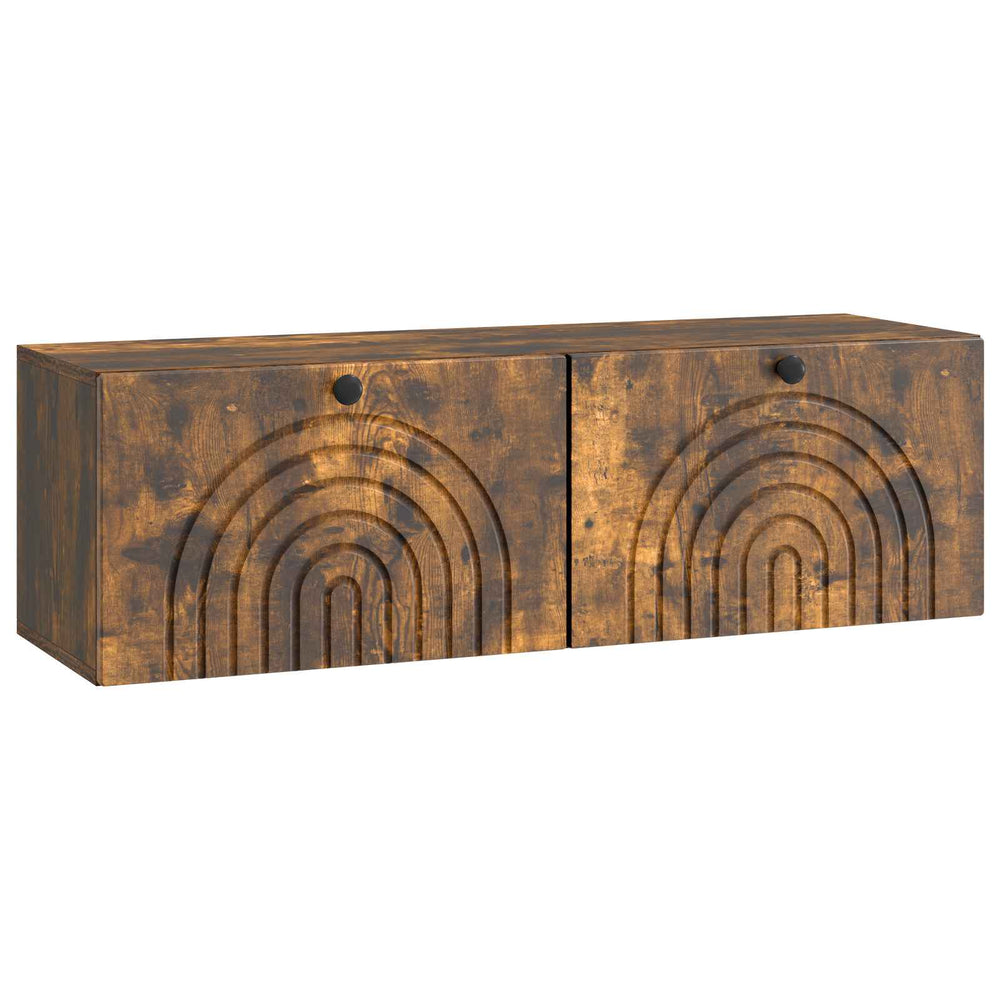 Sieninė TV spintelė Dūminio ąžuolo 98 x 31 x 30 cm