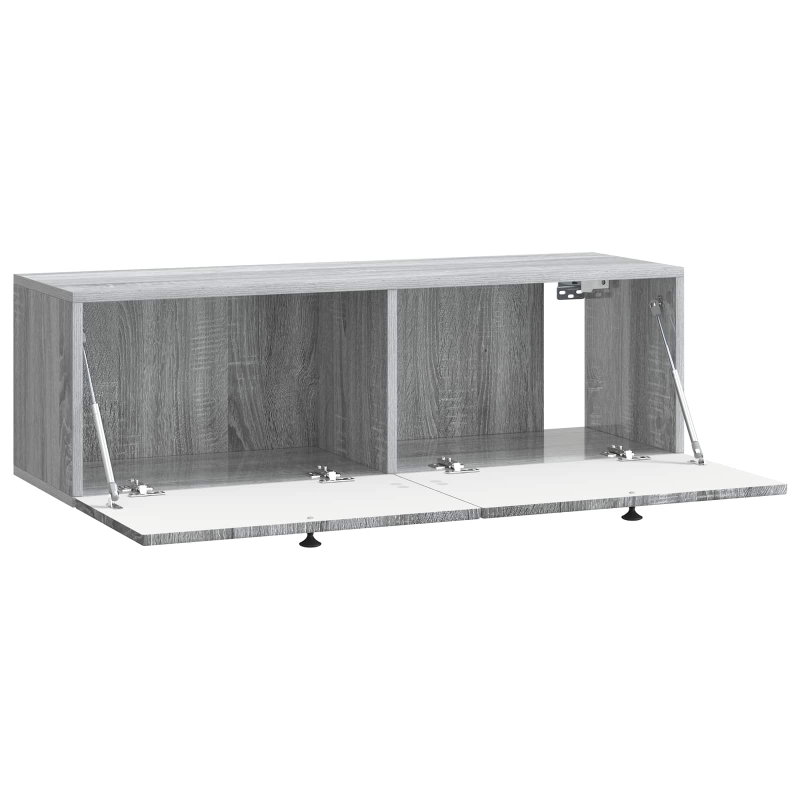 Sieninė TV spintelė Pilka sonoma ąžuolo 98 x 31 x 30 cm