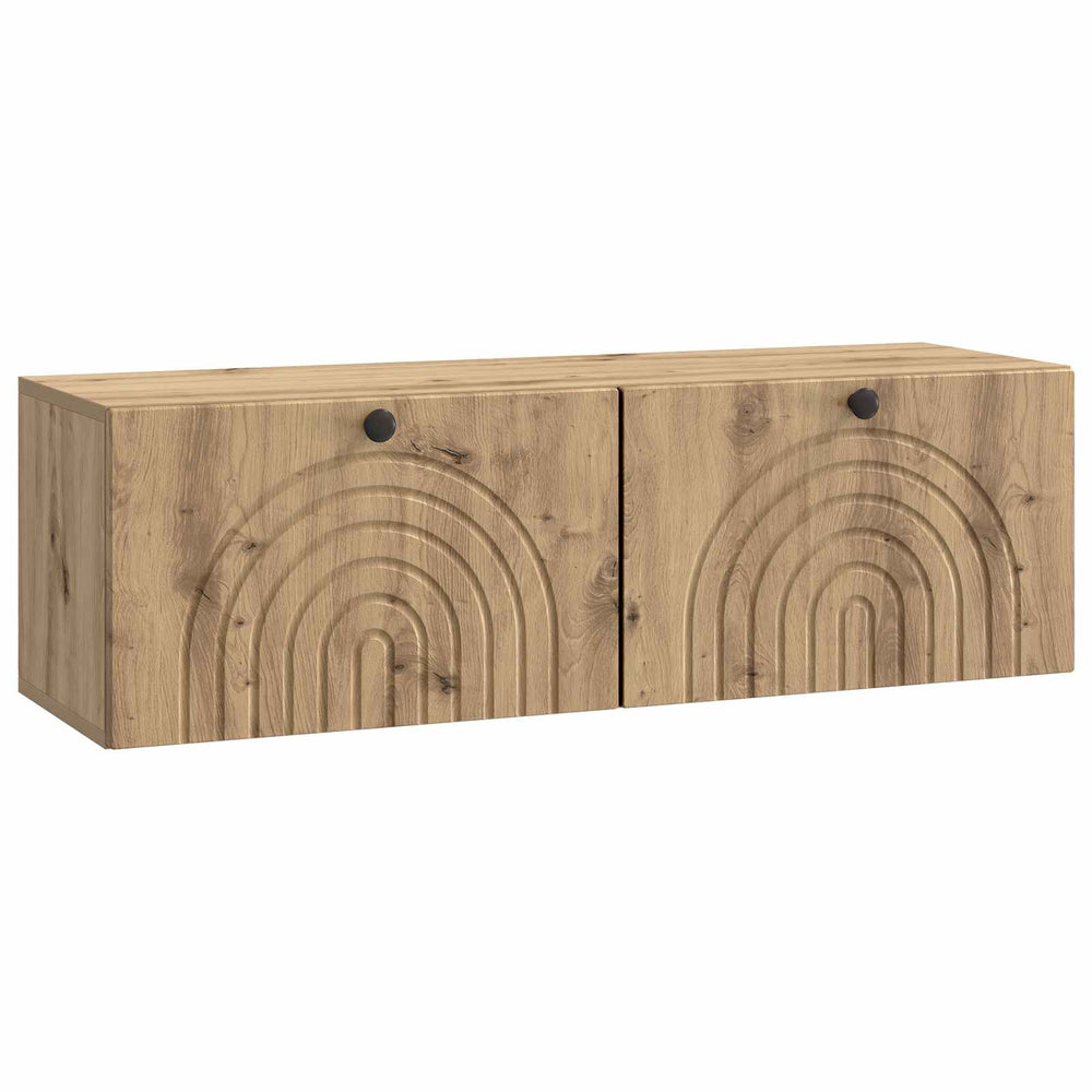 Sieninė TV spintelė Artisano ąžuolo 98 x 31 x 30 cm