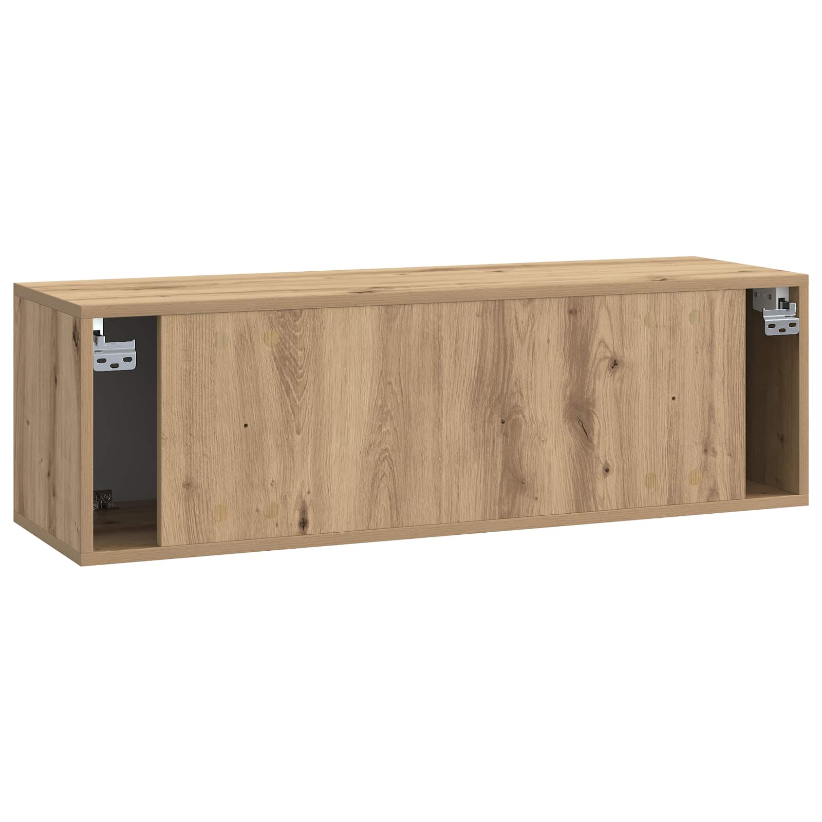 Sieninė TV spintelė Artisano ąžuolo 98 x 31 x 30 cm