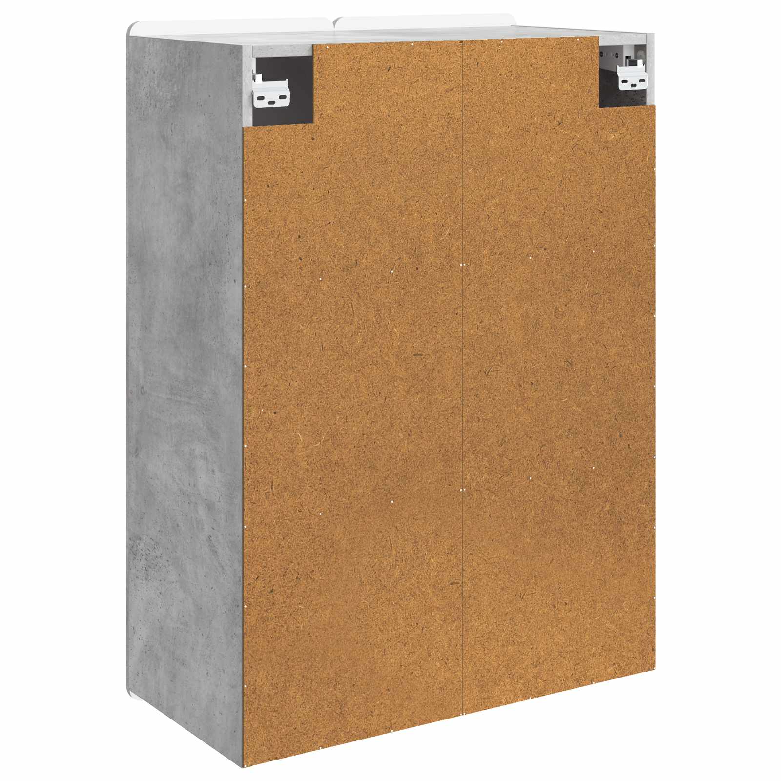 Prie sienos montuojama spinta Betono pilka 66 x 34,5 x 92 cm