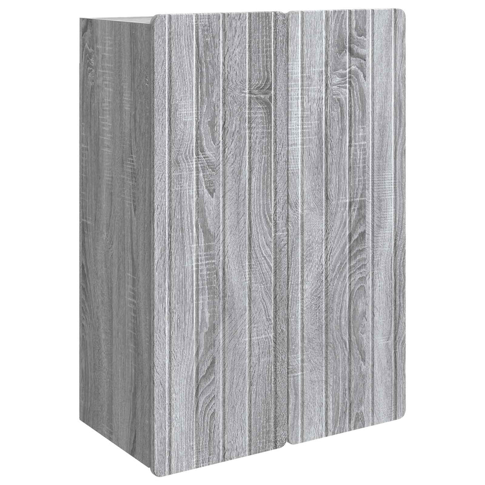 Prie sienos montuojama spinta Pilka Sonoma 66 x 34,5 x 92 cm