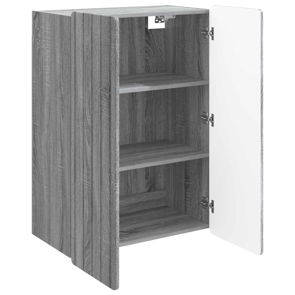 Prie sienos montuojama spinta Pilka Sonoma 66 x 34,5 x 92 cm