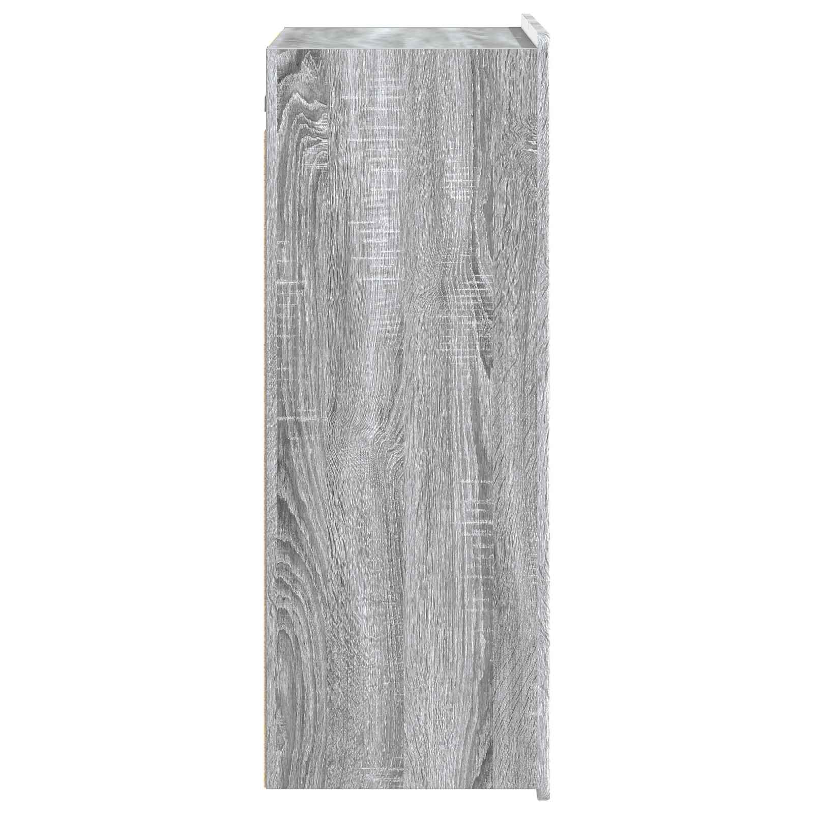 Prie sienos montuojama spinta Pilka Sonoma 66 x 34,5 x 92 cm