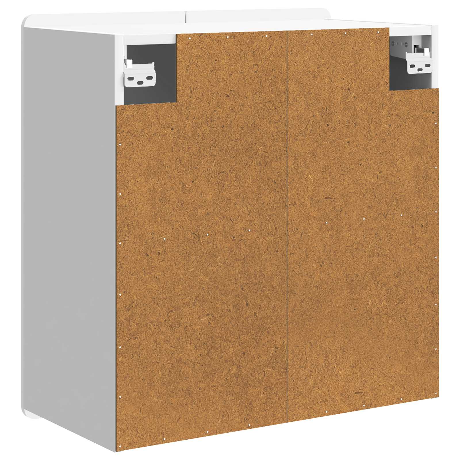 Prie sienos montuojama spinta Itin blizgi balta 59 x 31 x 64 cm