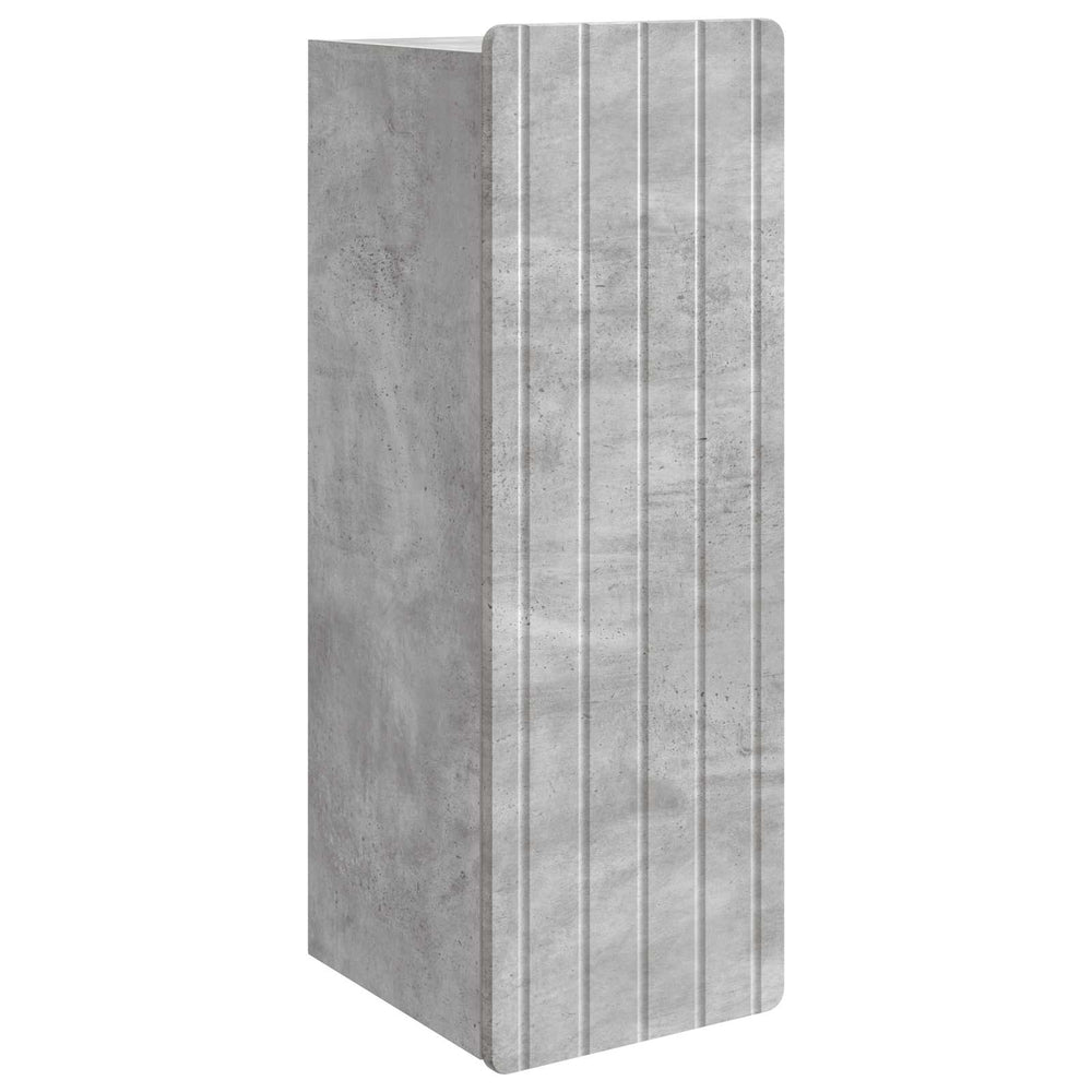 Prie sienos montuojama spinta Betono pilka 33 x 34,5 x 94 cm