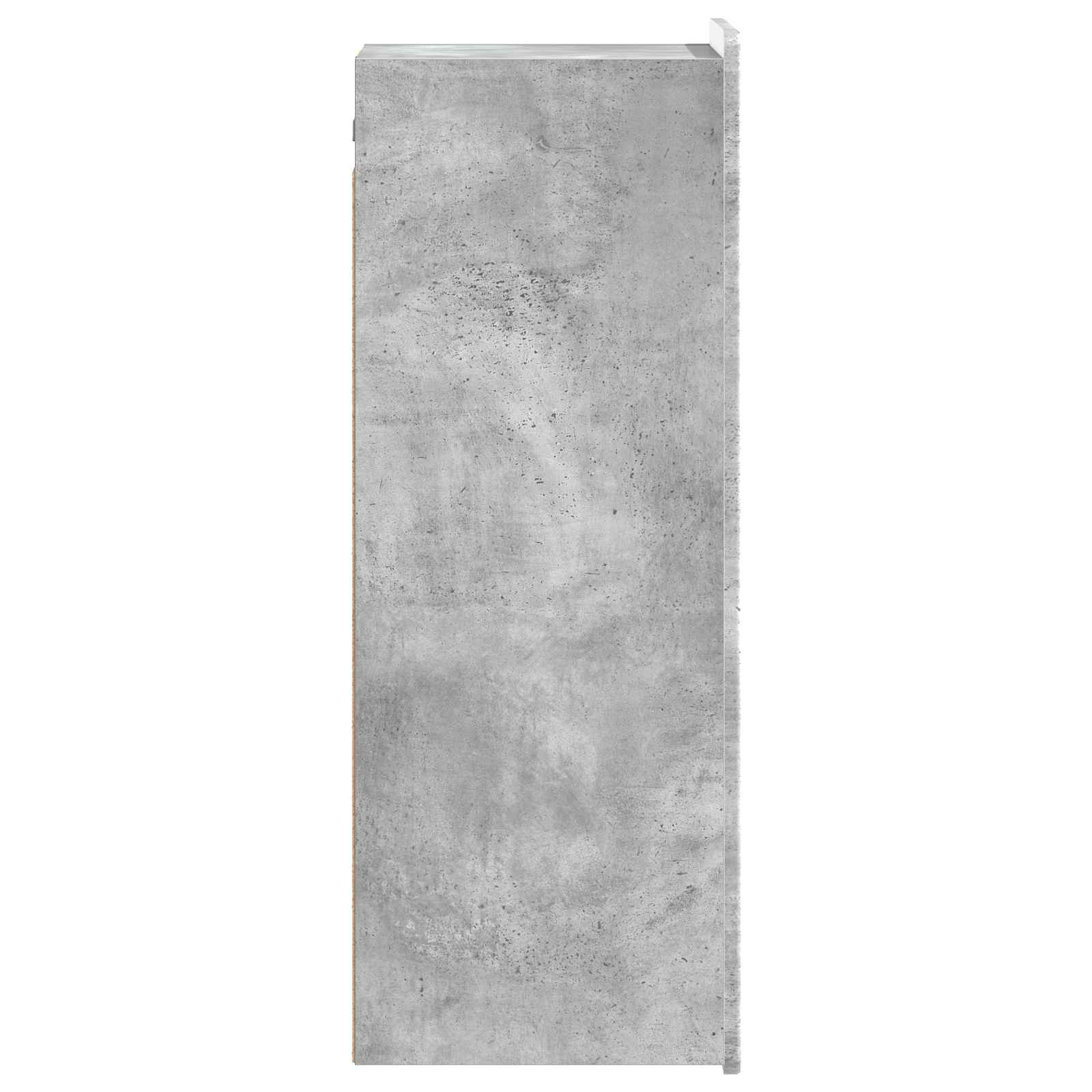 Prie sienos montuojama spinta Betono pilka 33 x 34,5 x 94 cm