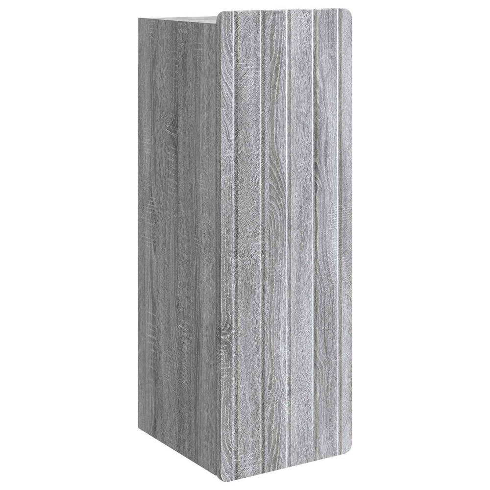 Prie sienos montuojama spinta Pilka Sonoma 33 x 34,5 x 94 cm