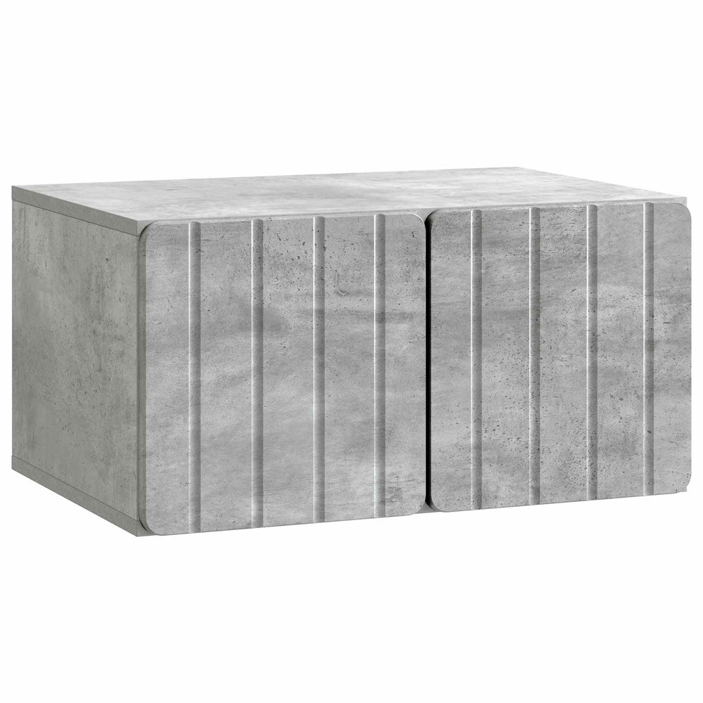 Sieninė TV spintelė Betono pilka 59,5 x 41 x 30 cm