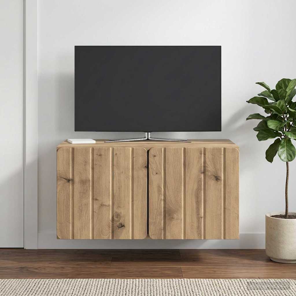 Sieninė TV spintelė Artisano ąžuolo 59,5 x 41 x 30 cm