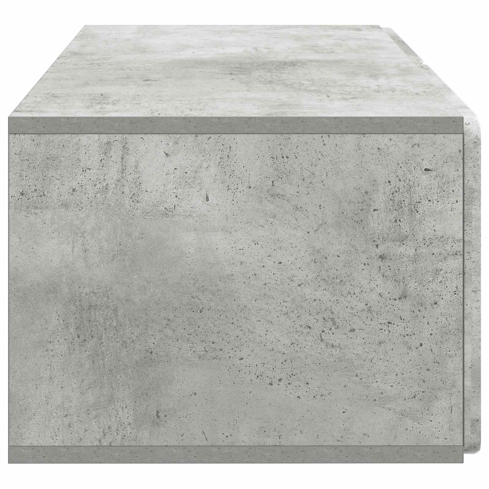 Sieninė TV spintelė Betono pilka 78,5 x 41 x 30 cm