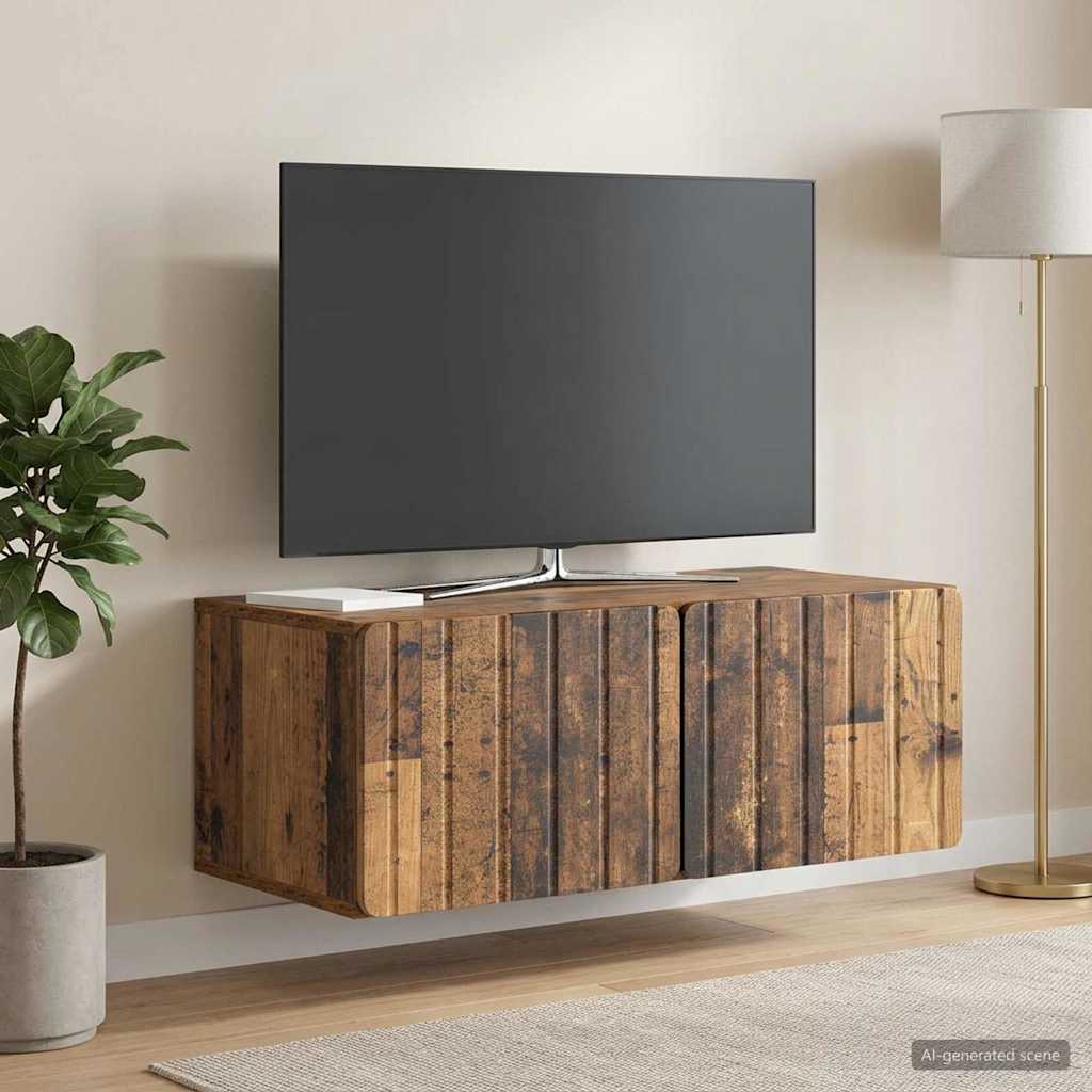 Sieninė TV spintelė Sendintos medienos 78,5 x 41 x 30 cm