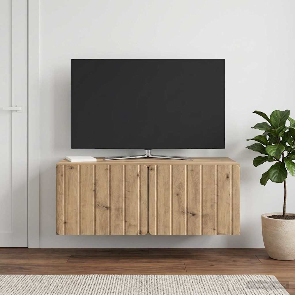 Sieninė TV spintelė Artisano ąžuolo 78,5 x 41 x 30 cm