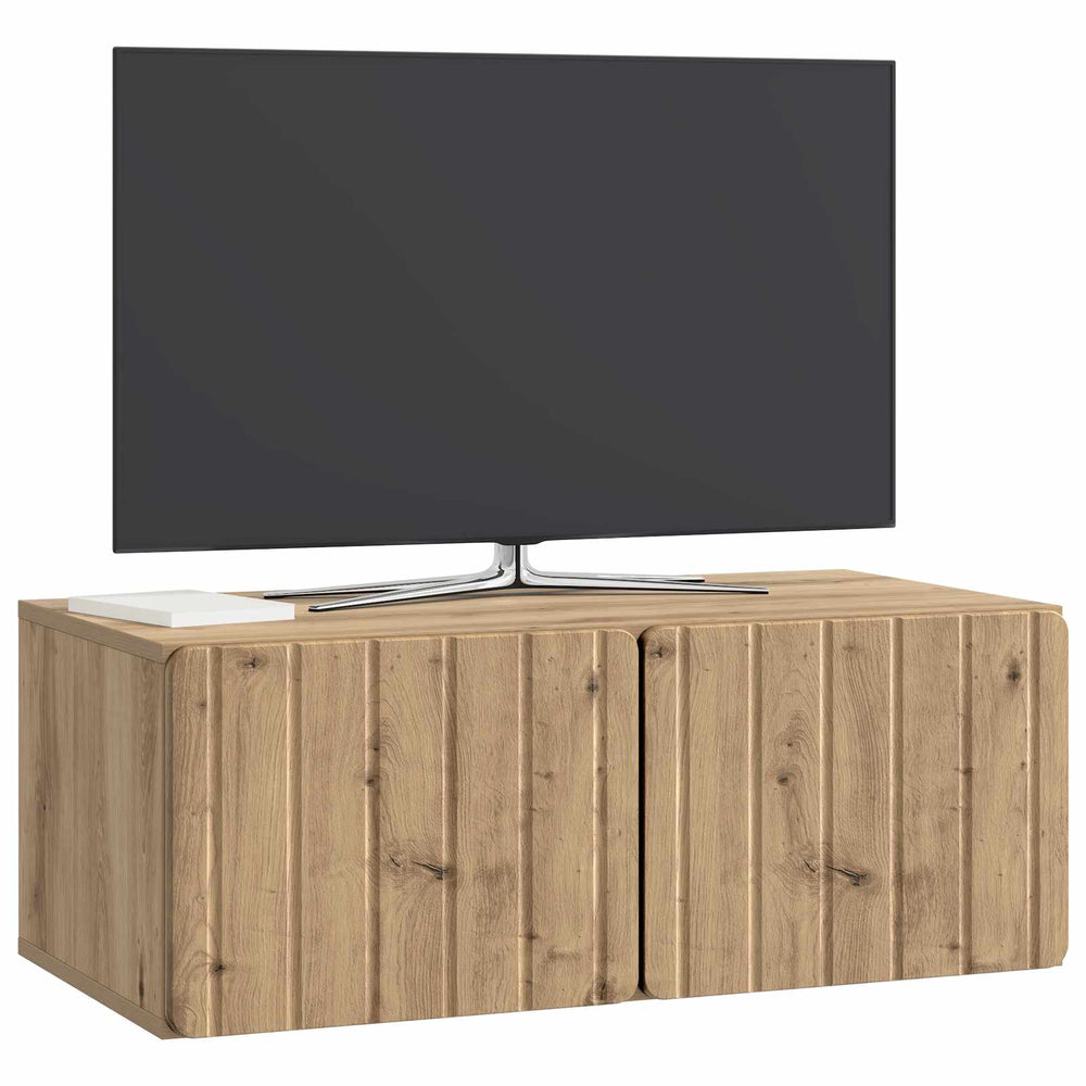 Sieninė TV spintelė Artisano ąžuolo 78,5 x 41 x 30 cm