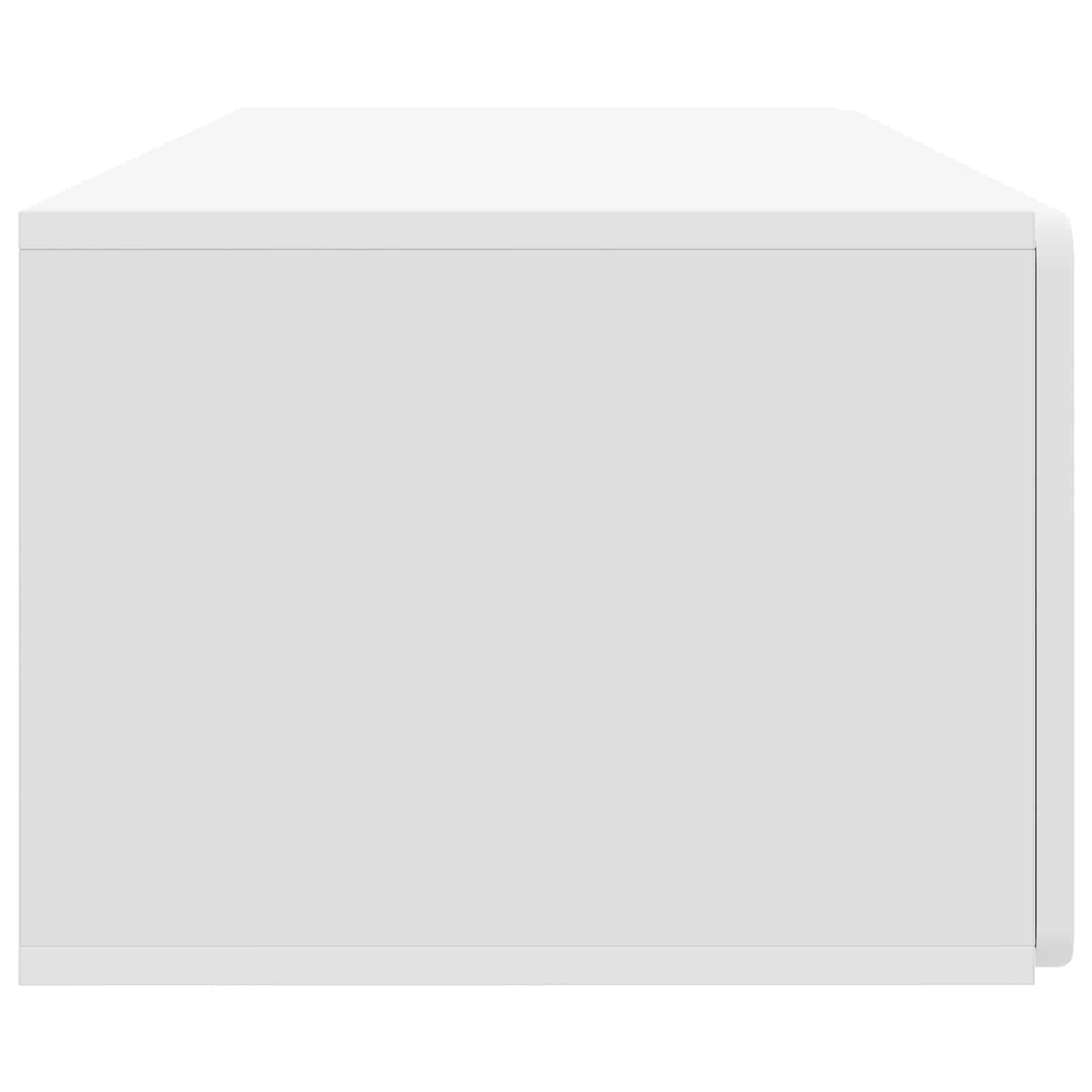 Sieninė TV spintelė Balta 98 x 41 x 30 cm Apdirbta mediena
