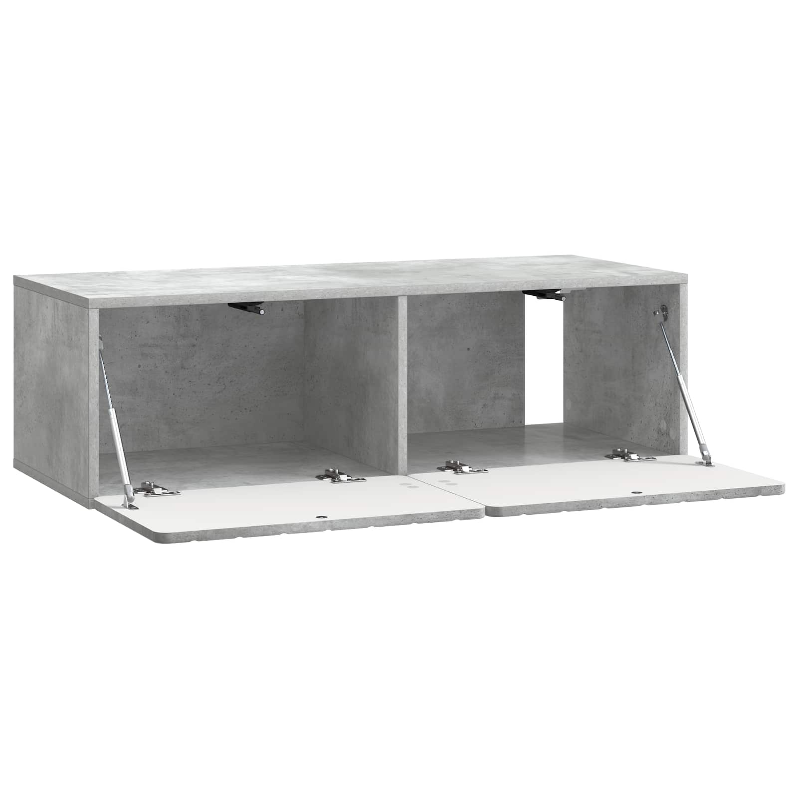 Sieninė TV spintelė Betono pilka 98 x 41 x 30 cm