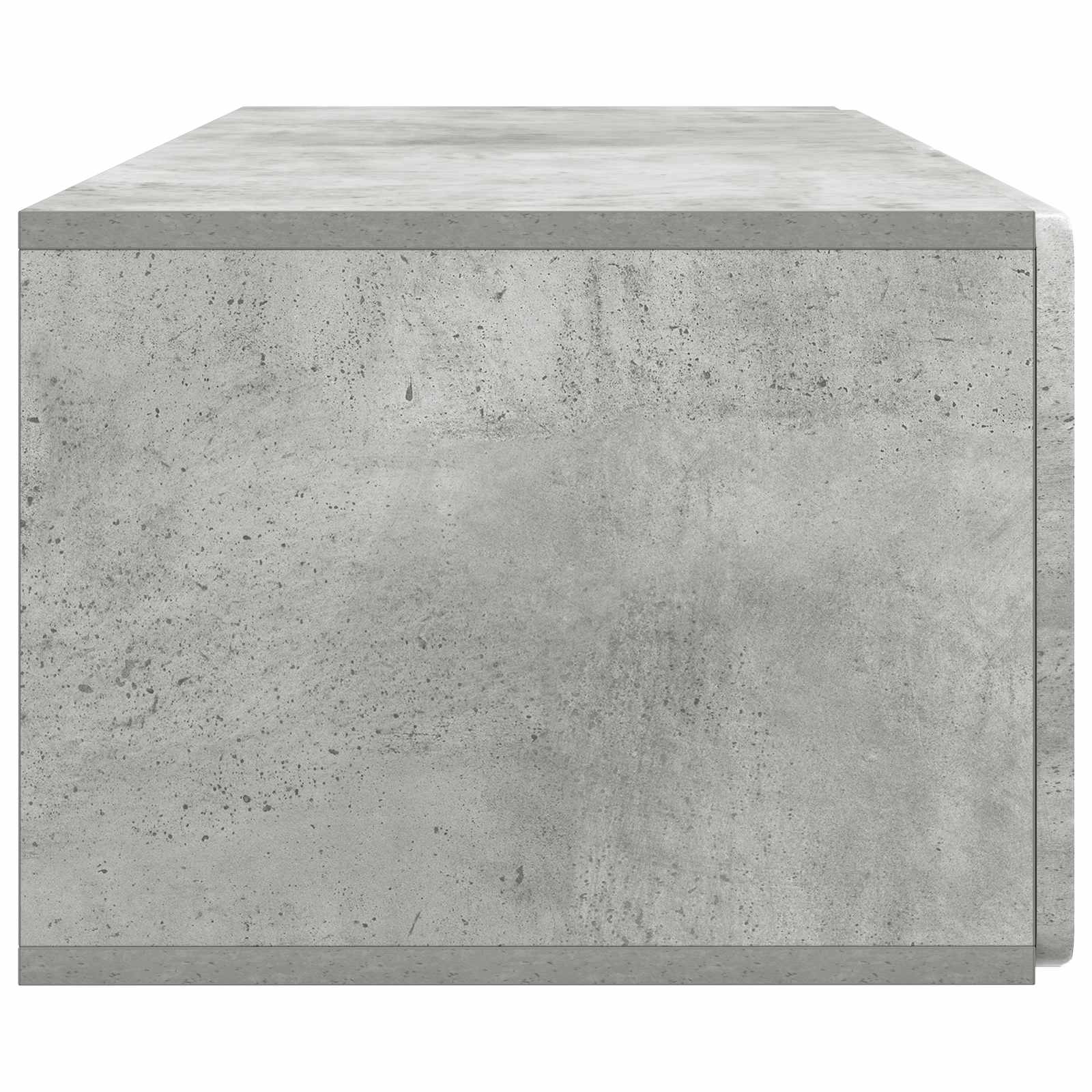 Sieninė TV spintelė Betono pilka 98 x 41 x 30 cm