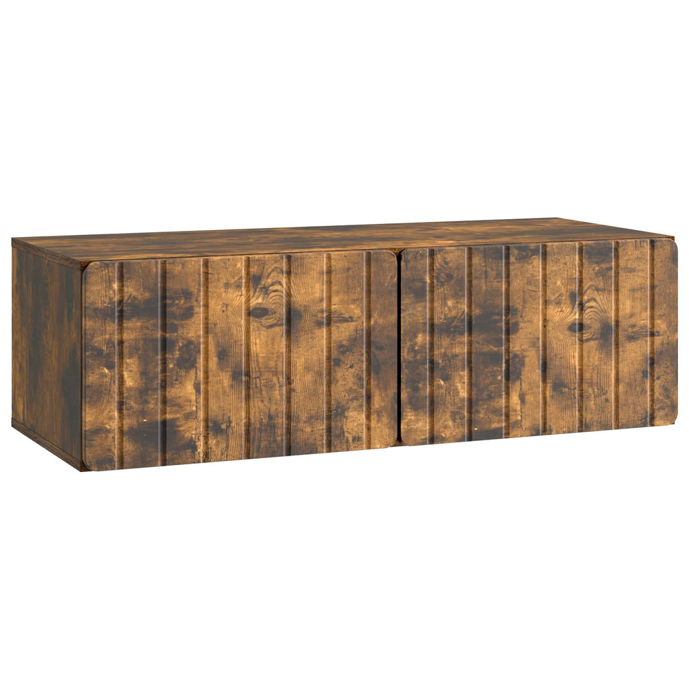 Sieninė TV spintelė Dūminio ąžuolo 98 x 41 x 30 cm