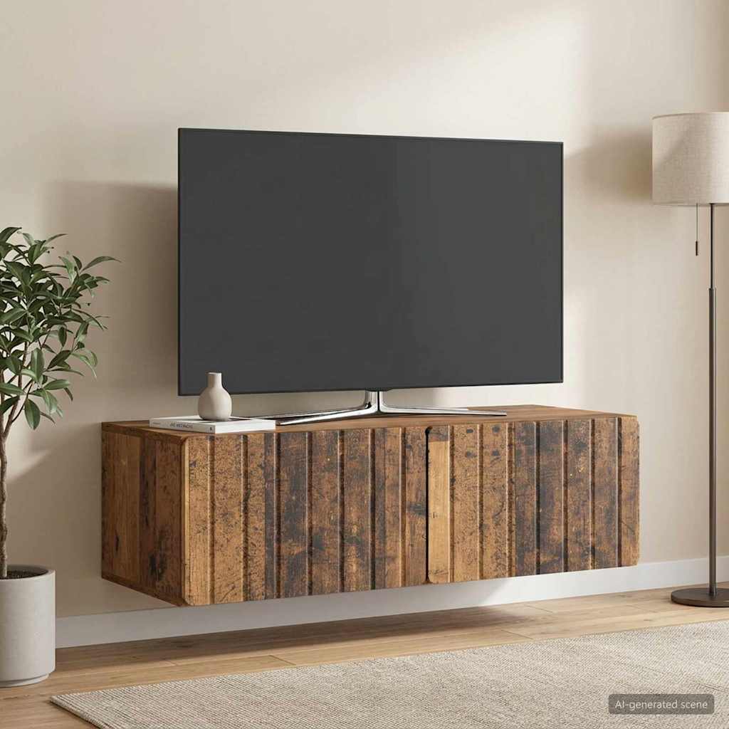Sieninė TV spintelė Sendintos medienos 98 x 41 x 30 cm