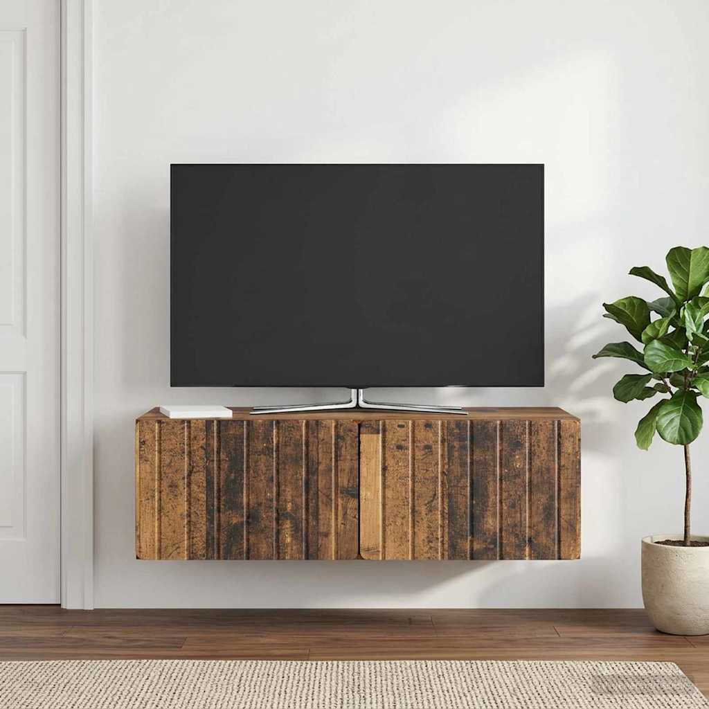 Sieninė TV spintelė Sendintos medienos 98 x 41 x 30 cm