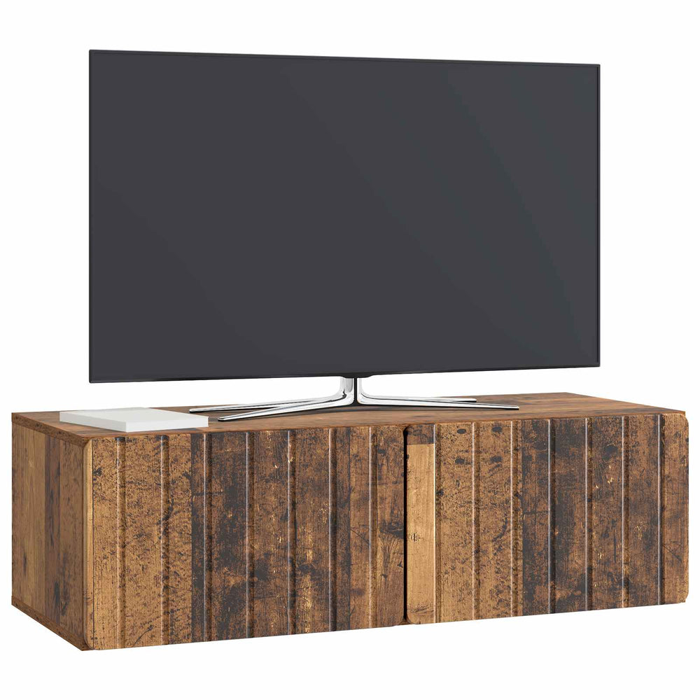 Sieninė TV spintelė Sendintos medienos 98 x 41 x 30 cm