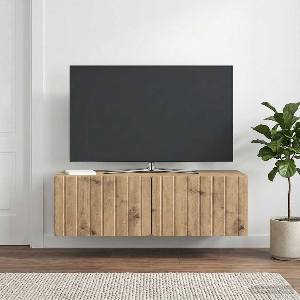 Sieninė TV spintelė Artisano ąžuolo 98 x 41 x 30 cm