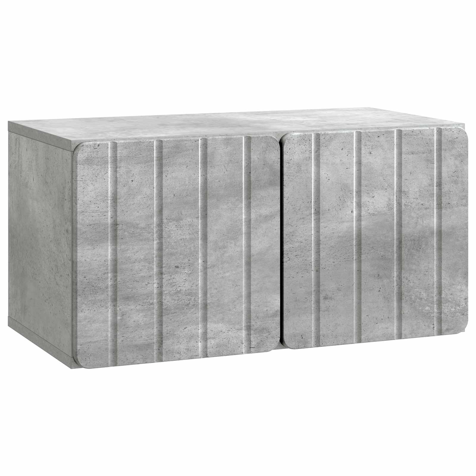 Sieninė TV spintelė Betono pilka 59,5 x 31 x 30 cm