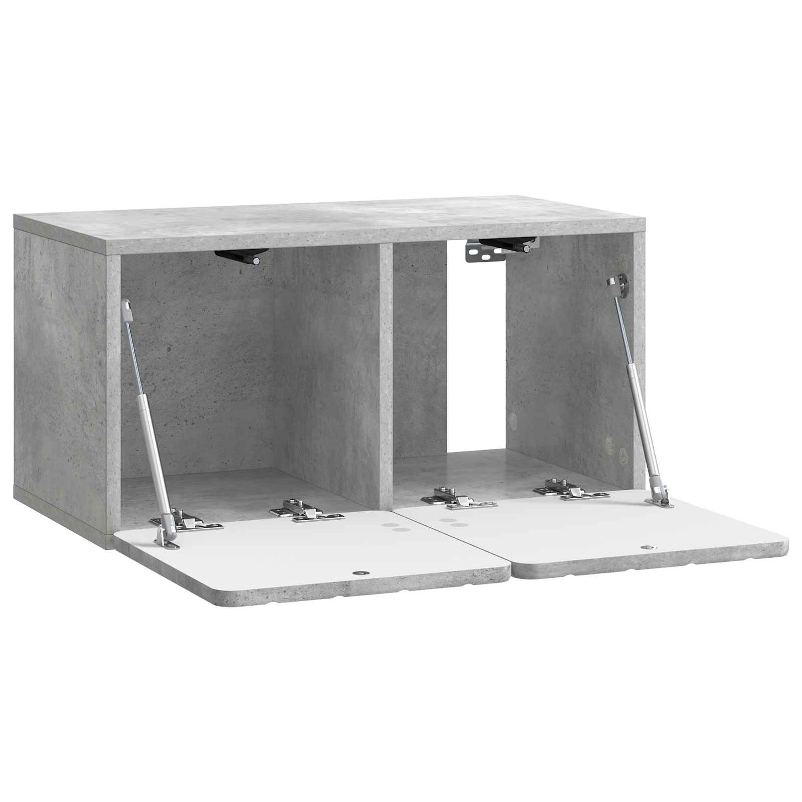 Sieninė TV spintelė Betono pilka 59,5 x 31 x 30 cm