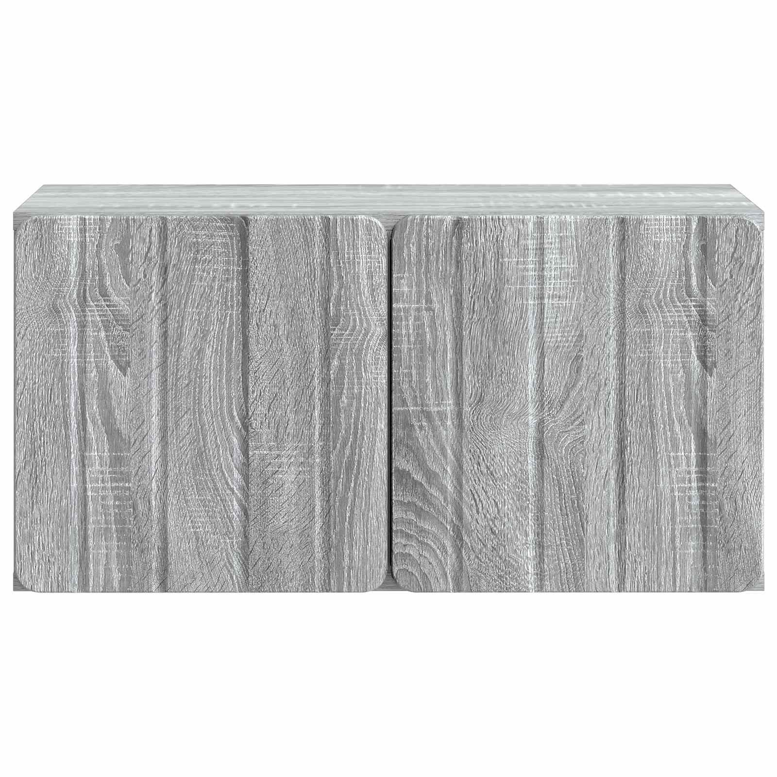 Sieninė TV spintelė Pilka sonoma ąžuolo 59,5 x 31 x 30 cm