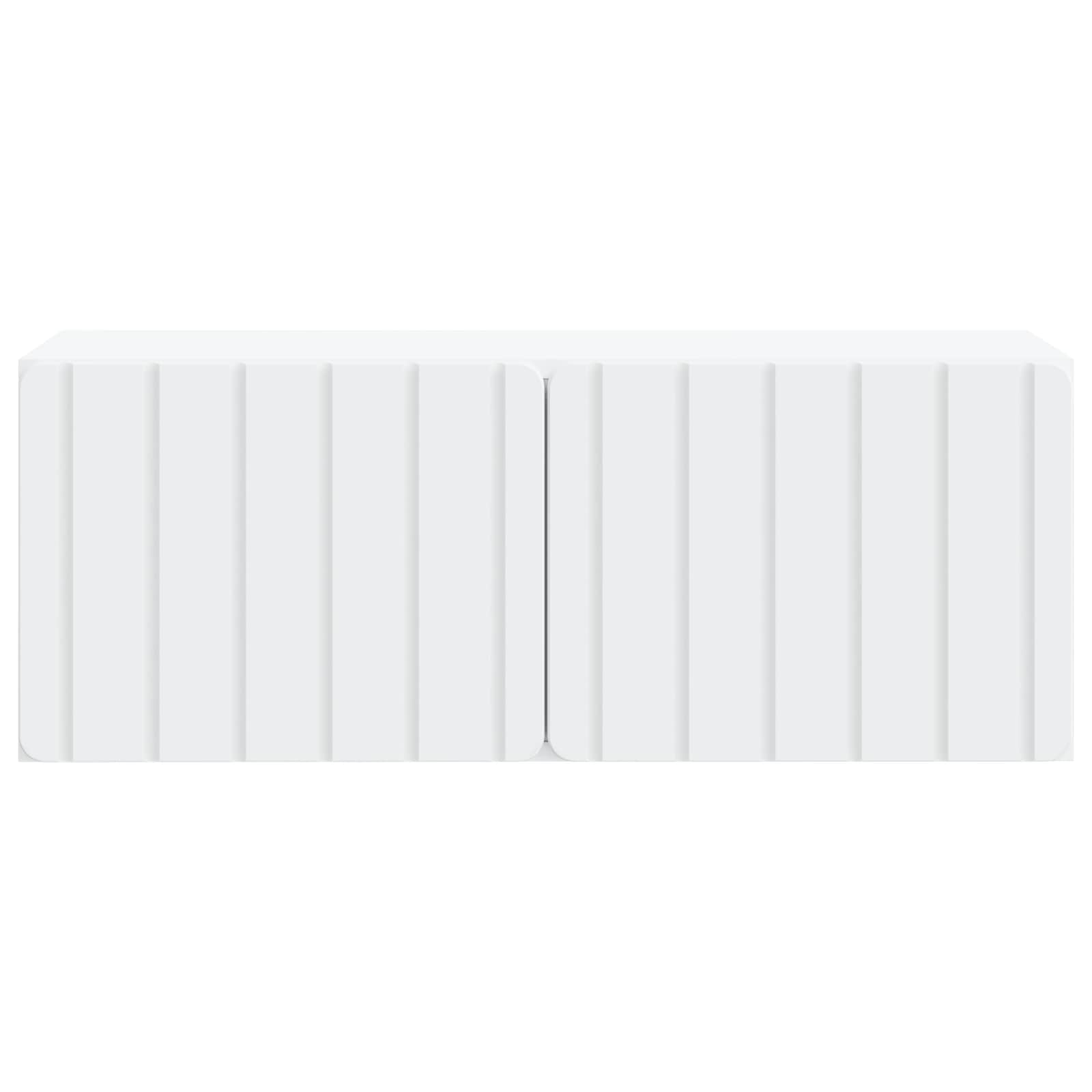 Sieninė TV spintelė Balta 78,5 x 31 x 30 cm Apdirbta mediena
