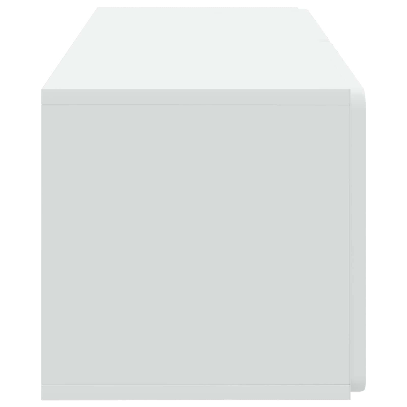 Sieninė TV spintelė Balta 78,5 x 31 x 30 cm Apdirbta mediena