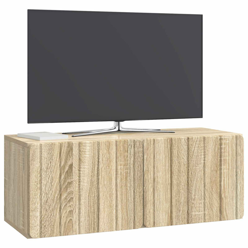 Sieninė TV spintelė Sonoma ąžuolas 78,5 x 31 x 30 cm