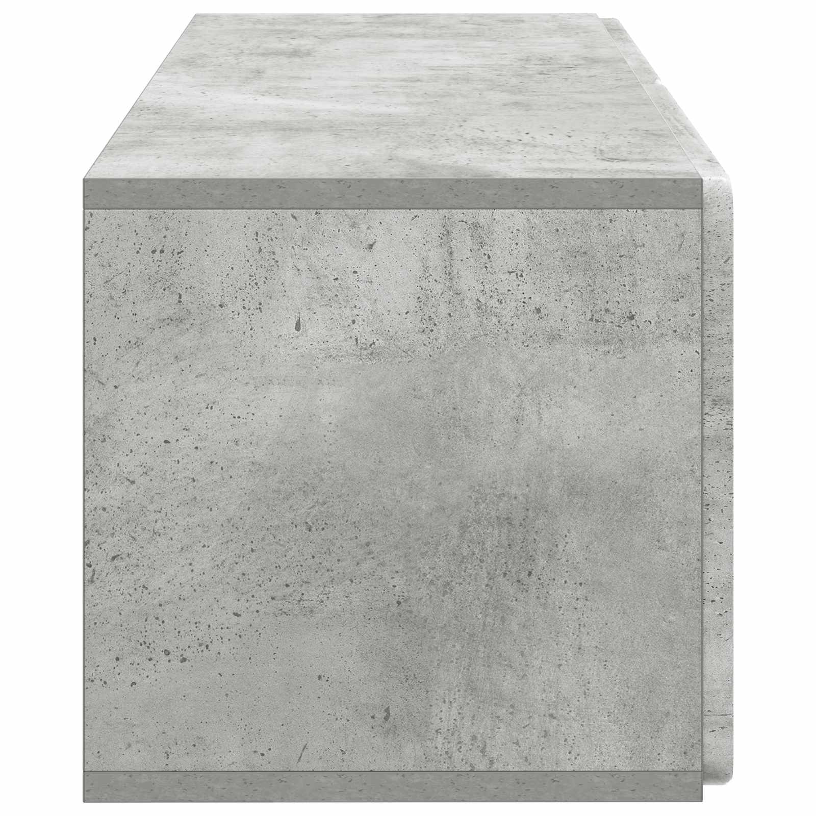 Sieninė TV spintelė Betono pilka 78,5 x 31 x 30 cm