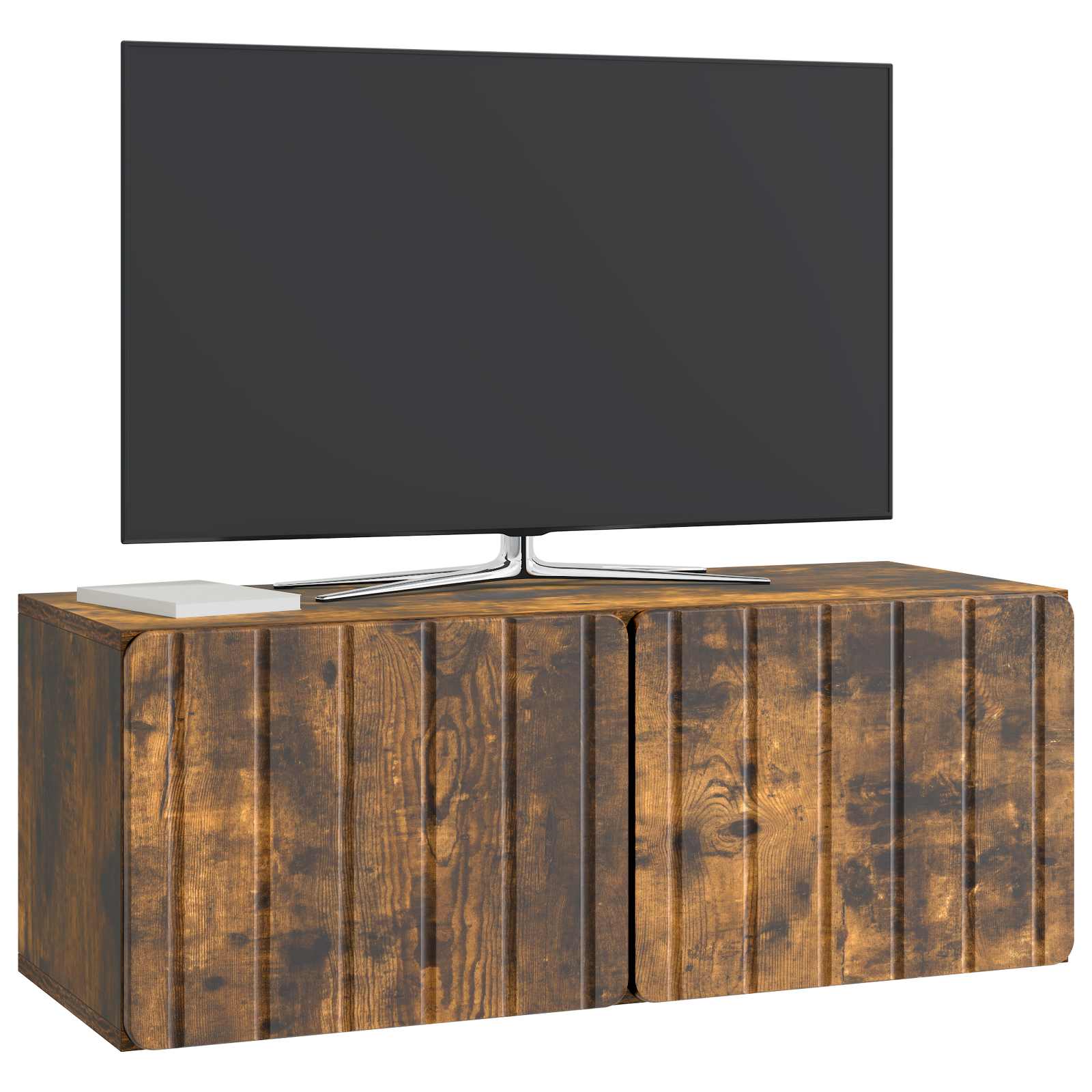 Sieninė TV spintelė Dūminio ąžuolo 78,5 x 31 x 30 cm