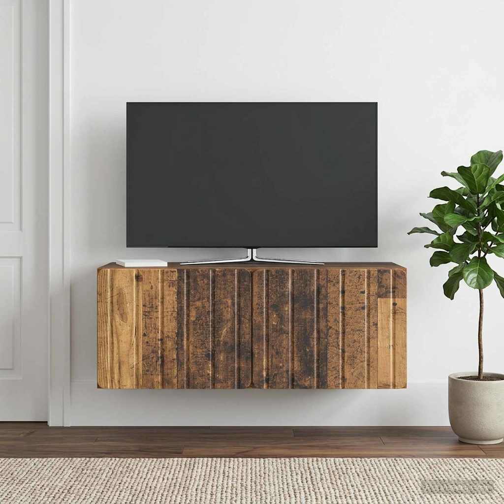 Sieninė TV spintelė Sendintos medienos 78,5 x 31 x 30 cm