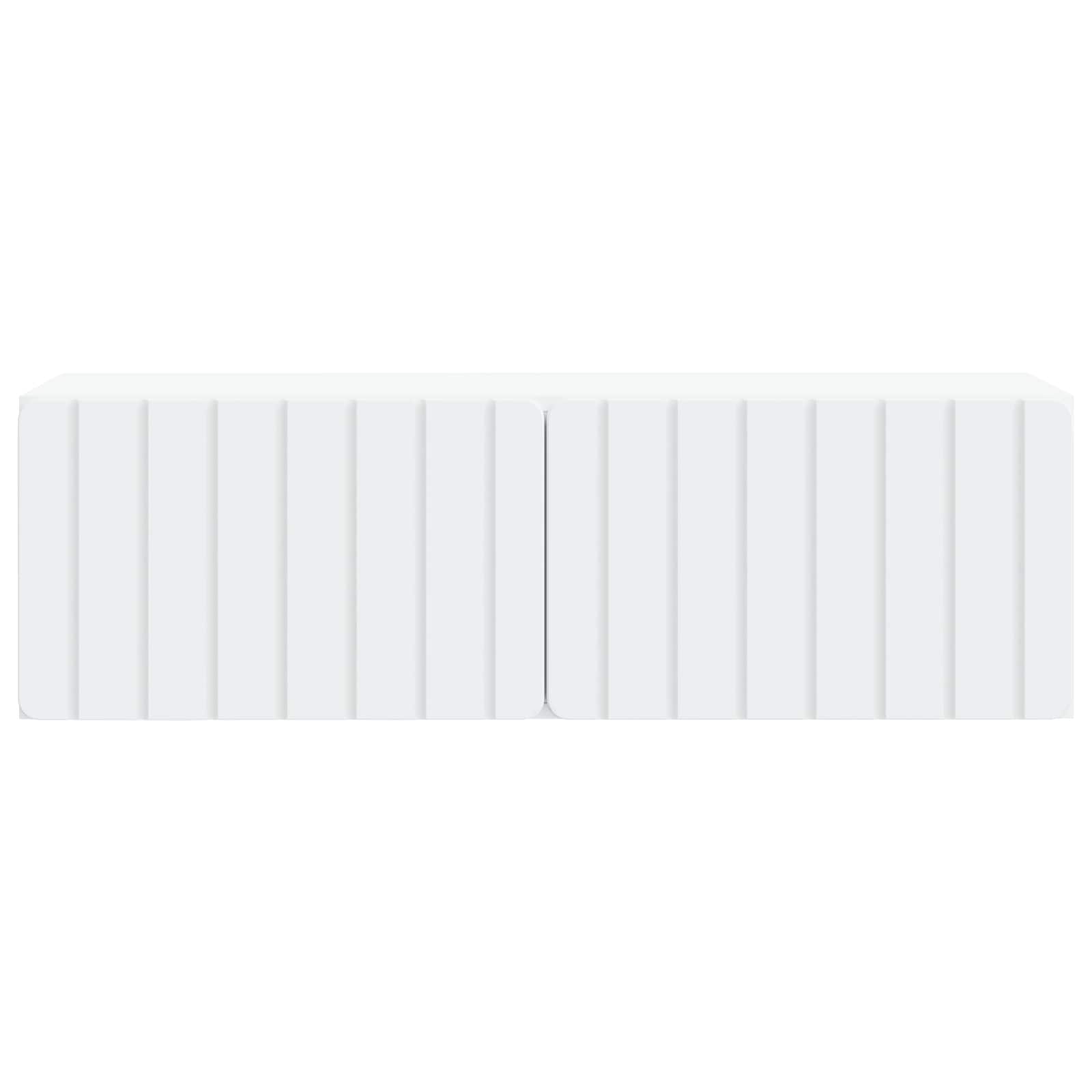 Sieninė TV spintelė Balta 98 x 31 x 30 cm Apdirbta mediena