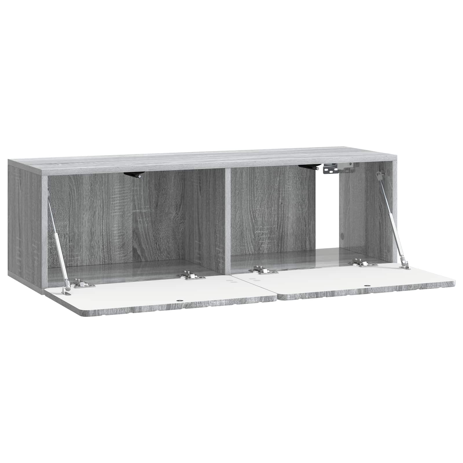 Sieninė TV spintelė Pilka sonoma ąžuolo 98 x 31 x 30 cm