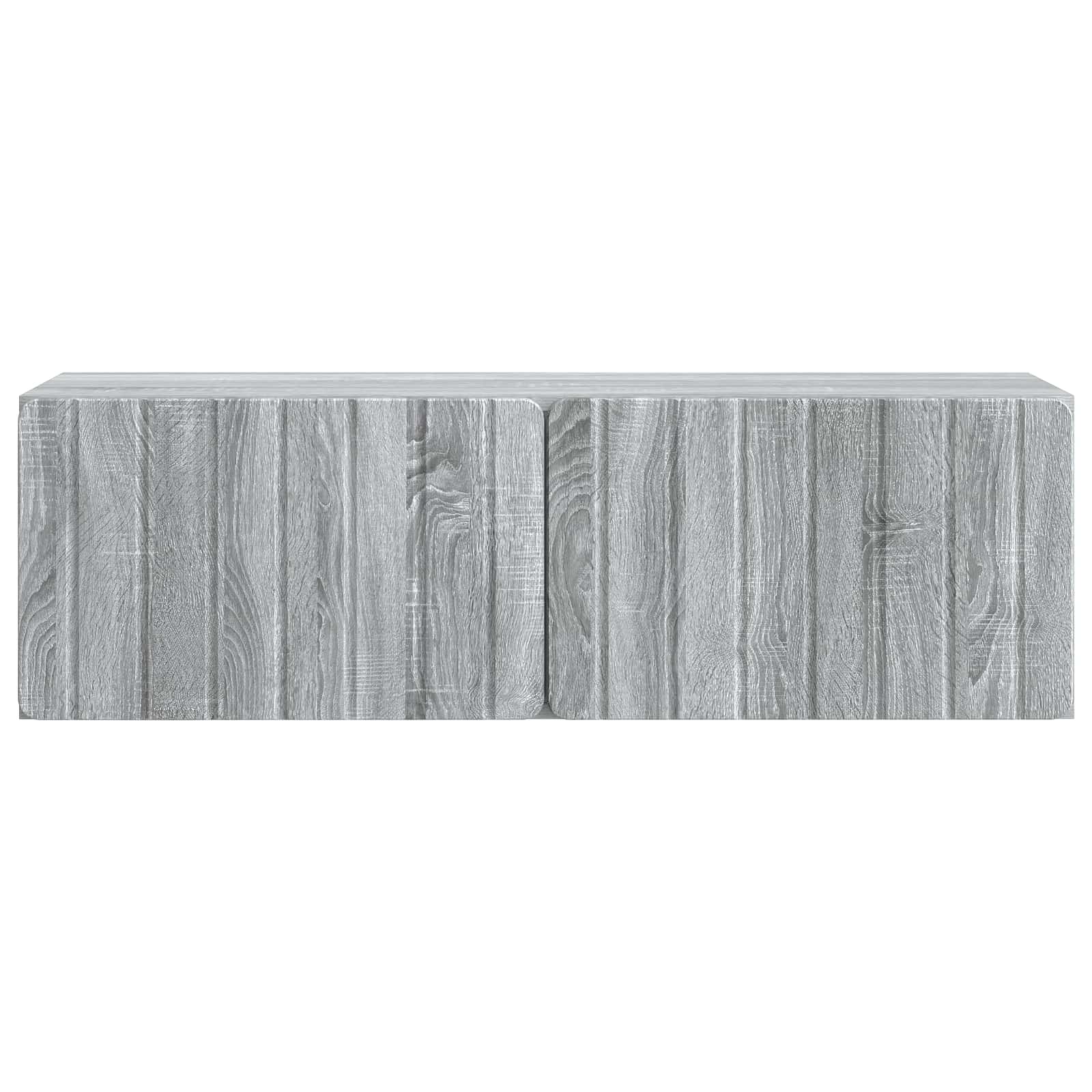 Sieninė TV spintelė Pilka sonoma ąžuolo 98 x 31 x 30 cm