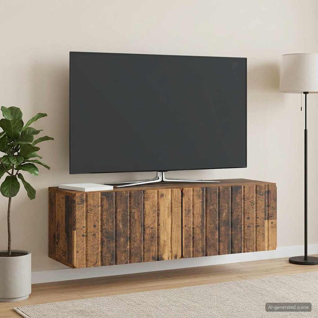 Sieninė TV spintelė Sendintos medienos 98 x 31 x 30 cm