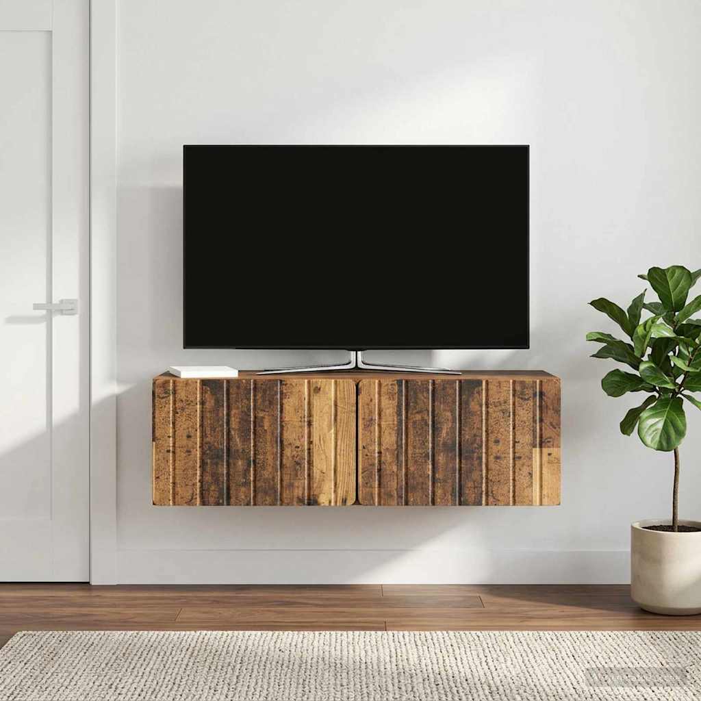 Sieninė TV spintelė Sendintos medienos 98 x 31 x 30 cm