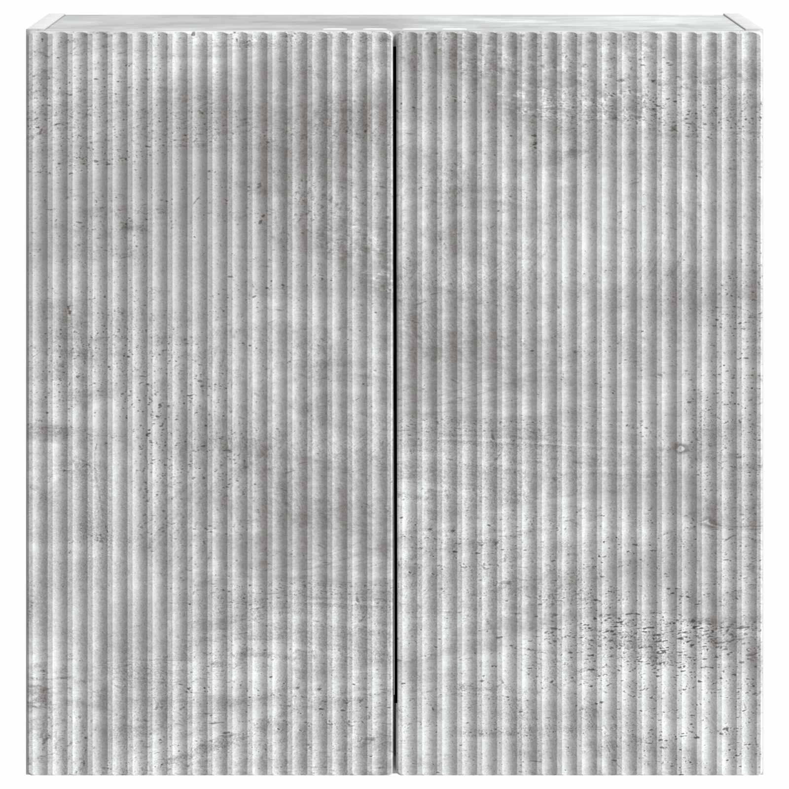 Prie sienos montuojama spinta Betono pilka 59 x 31 x 60 cm