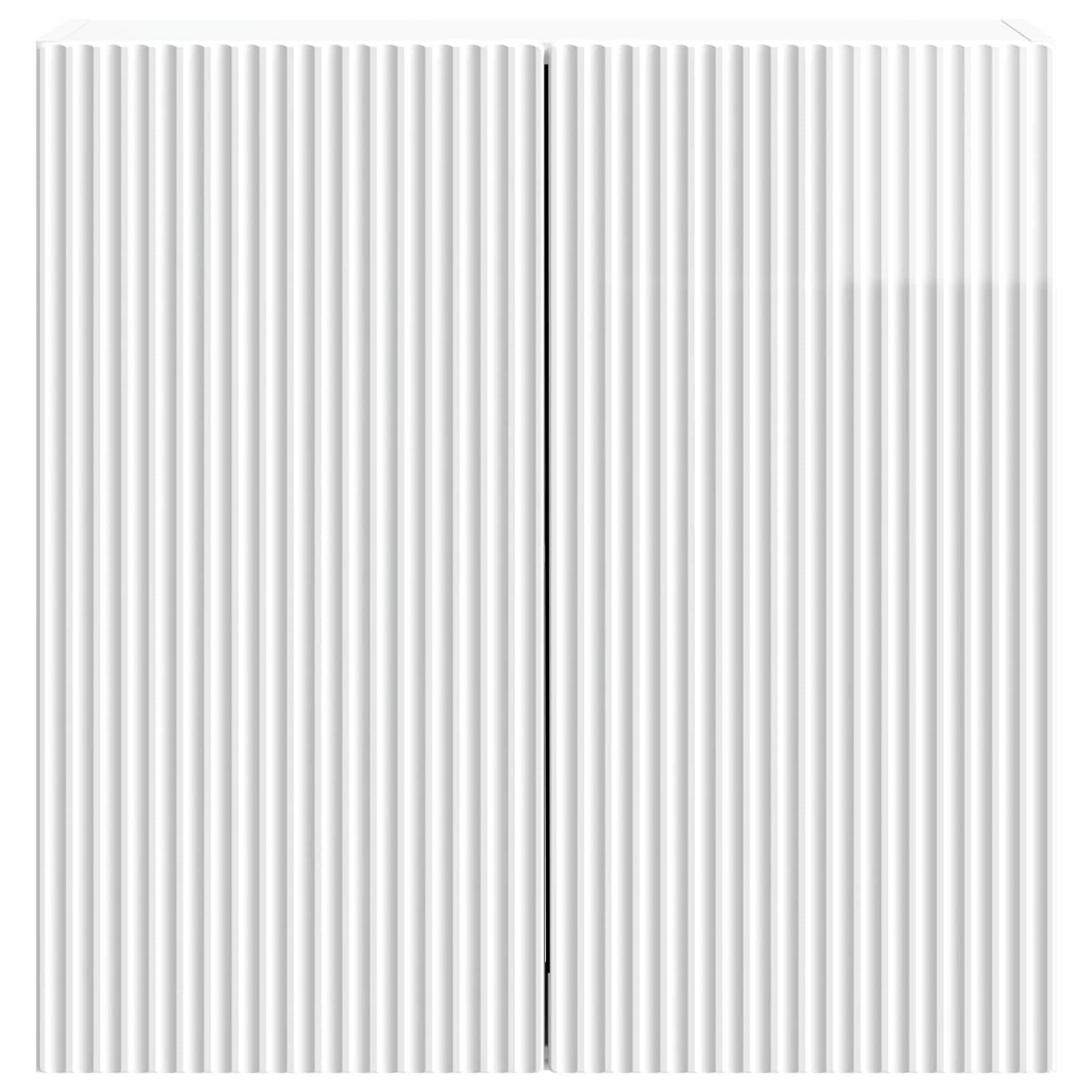 Prie sienos montuojama spinta Itin blizgi balta 59 x 31 x 60 cm