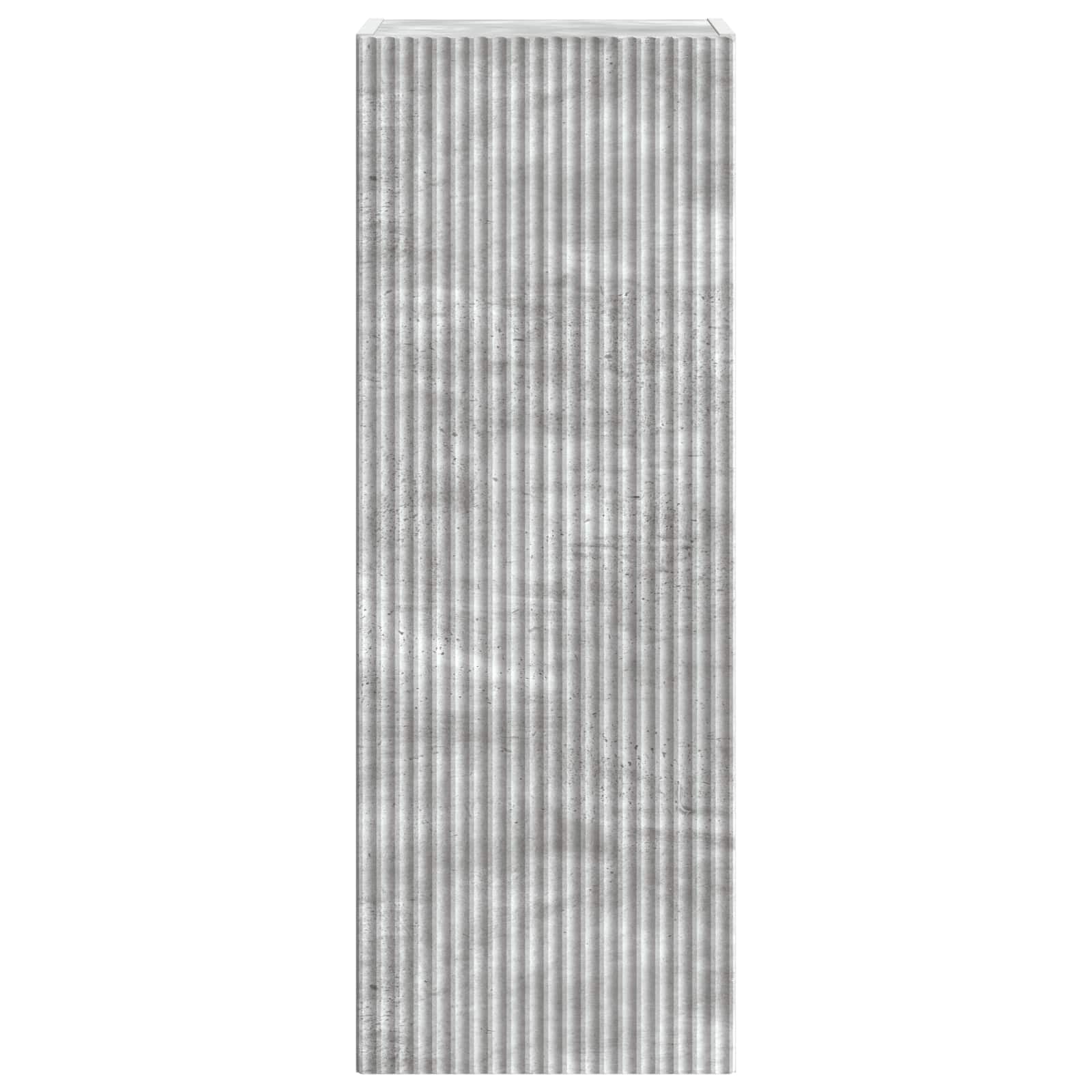 Prie sienos montuojama spinta Betono pilka 33 x 34,5 x 90 cm