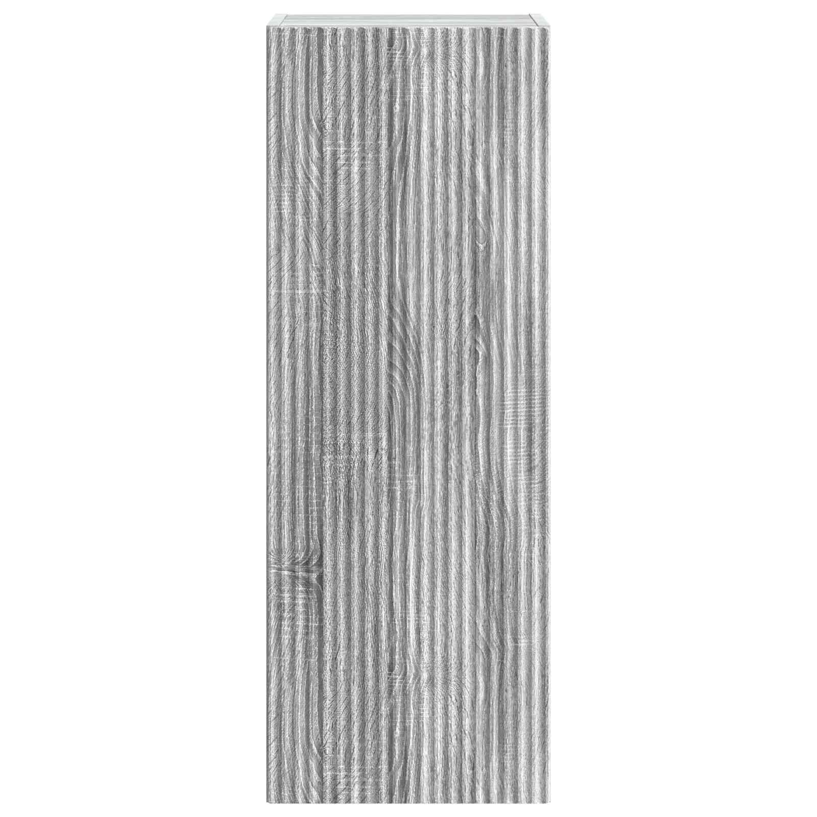 Prie sienos montuojama spinta Pilka Sonoma 33 x 34,5 x 90 cm