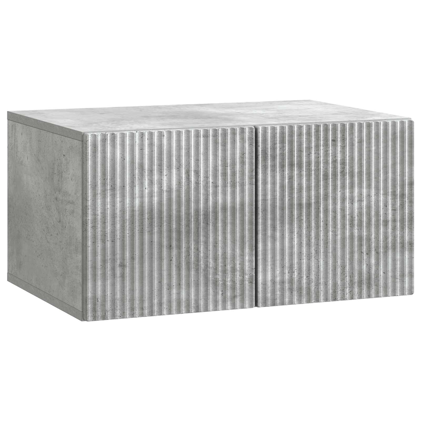 Sieninė TV spintelė Betono pilka 59,5 x 41 x 30 cm
