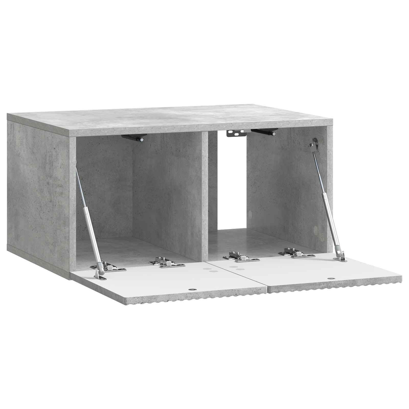 Sieninė TV spintelė Betono pilka 59,5 x 41 x 30 cm