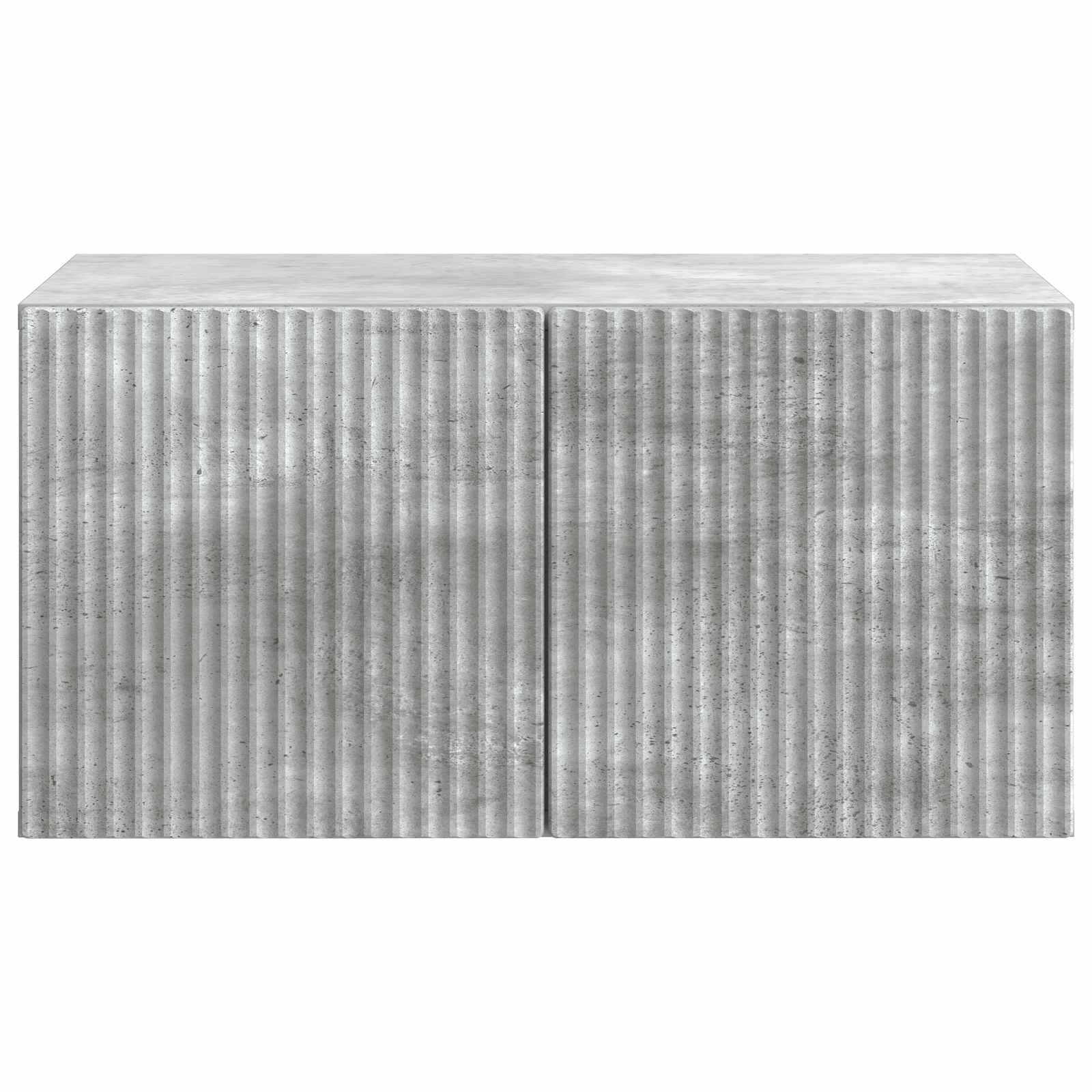 Sieninė TV spintelė Betono pilka 59,5 x 41 x 30 cm