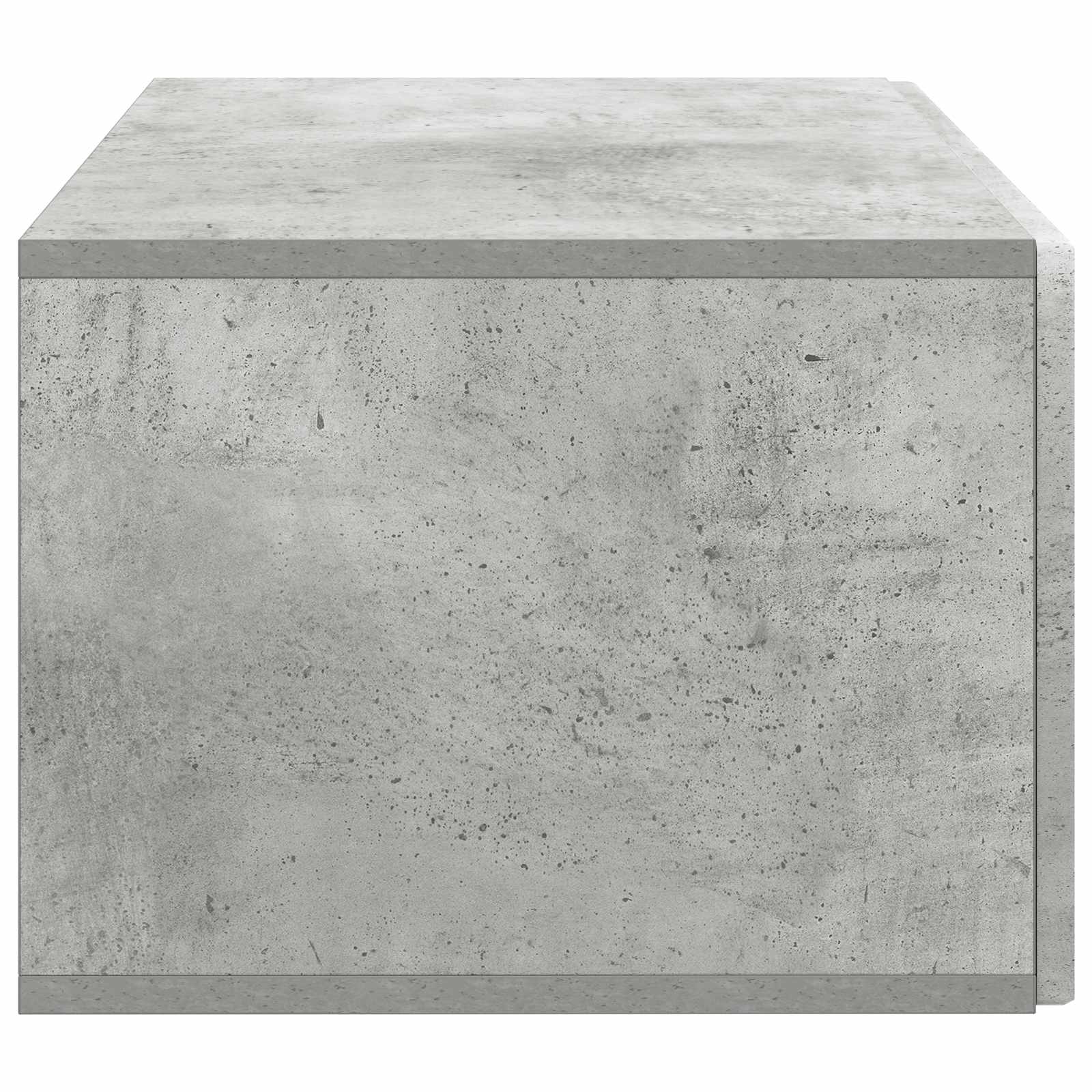 Sieninė TV spintelė Betono pilka 59,5 x 41 x 30 cm