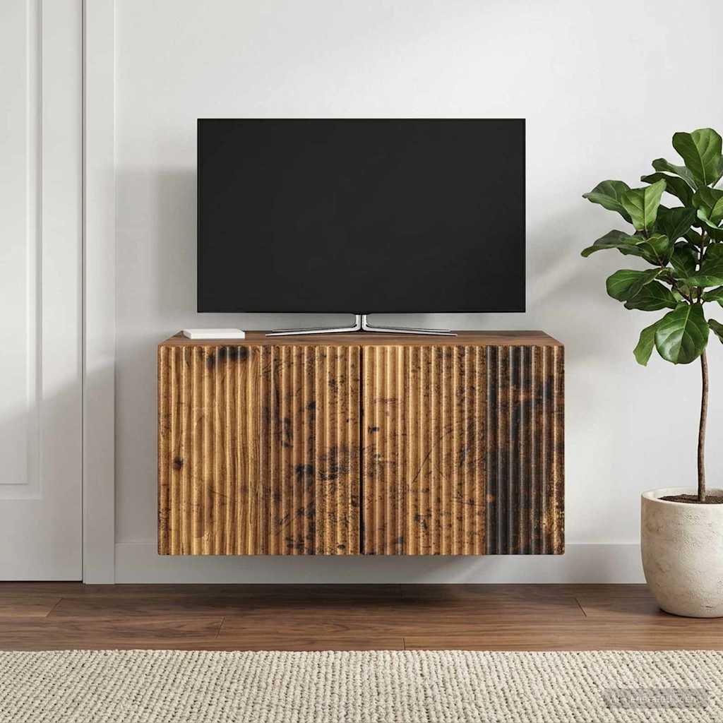 Sieninė TV spintelė Sendintos medienos 59,5 x 41 x 30 cm