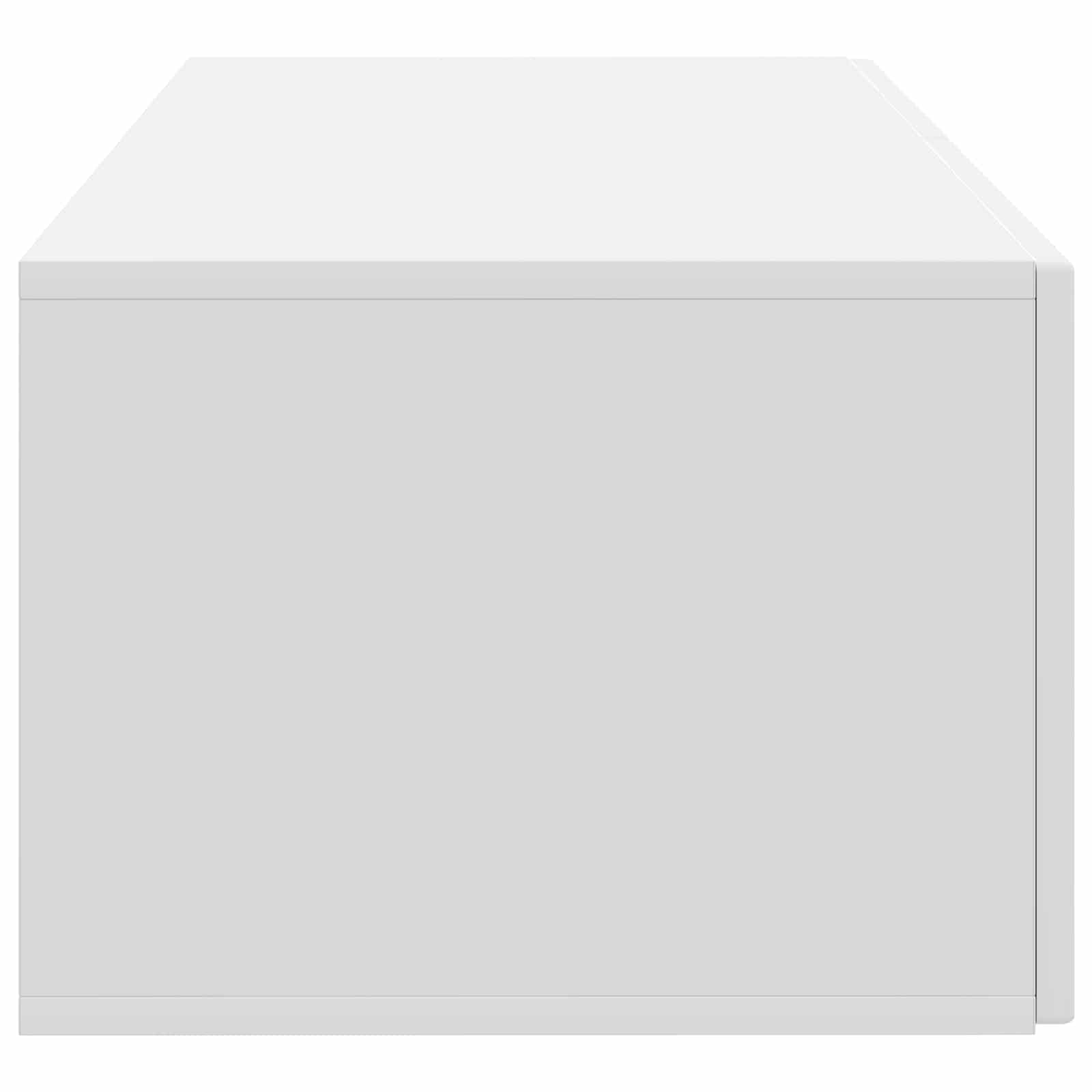 Sieninė TV spintelė Balta 78,5 x 41 x 30 cm Apdirbta mediena